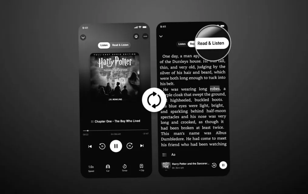 Audible führt neue Funktion ein: Bücher gleichzeitig lesen und hören – so geht's!