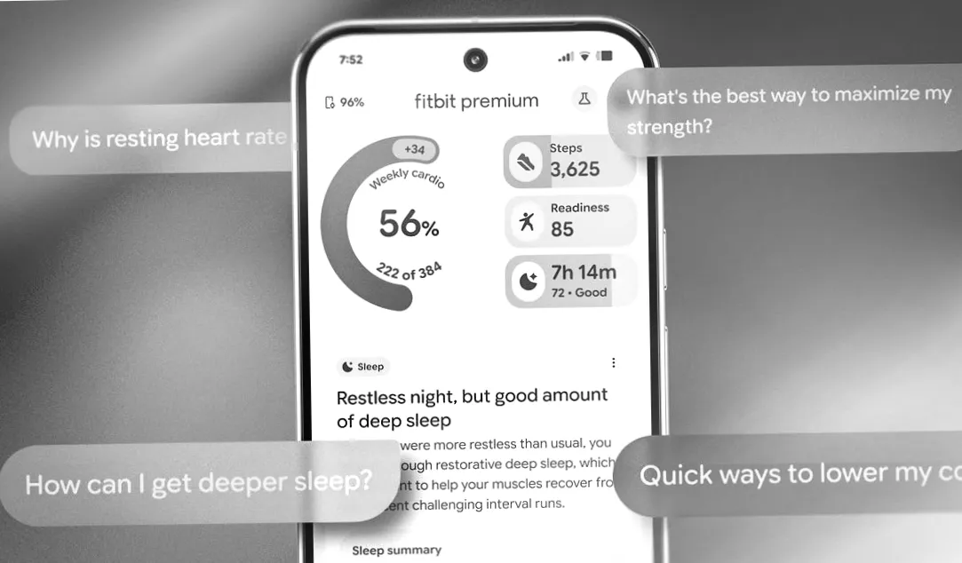 Fitbit bringt Gemini-gesteuerten Coach auf iPhone und in neue Länder