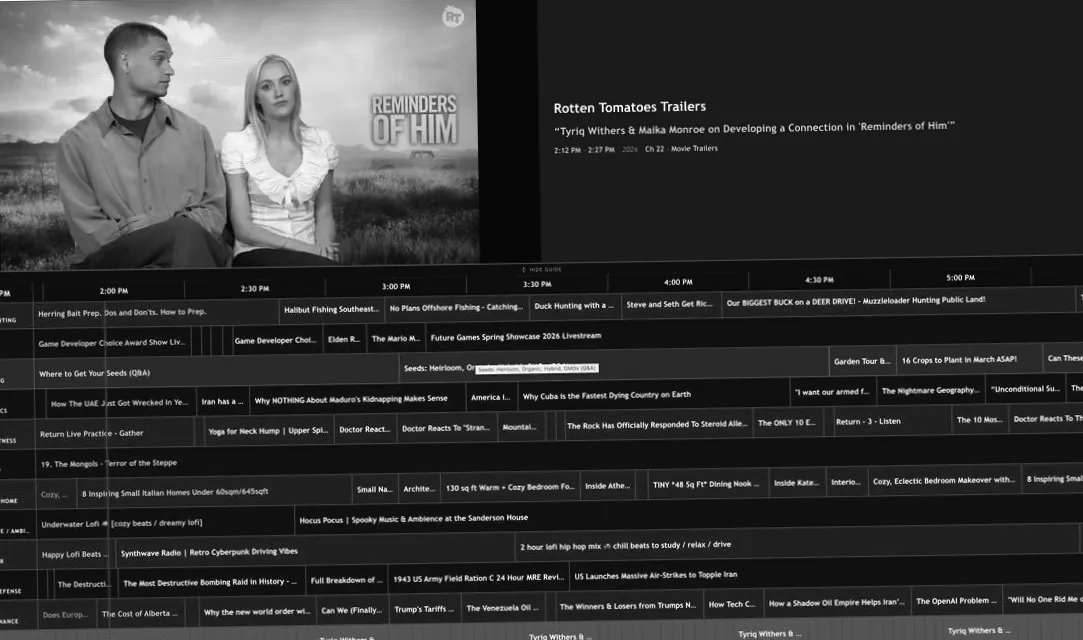 Klassischer TV-Guide erwacht auf YouTube: Ein Nostalgie-Erlebnis für Surfer