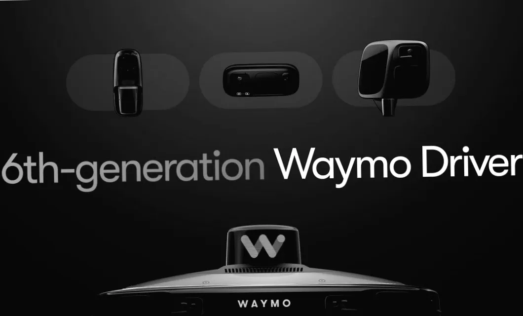 Waymo startet vollständig autonome Fahrten mit bahnbrechender 6.-Generation-Technologie