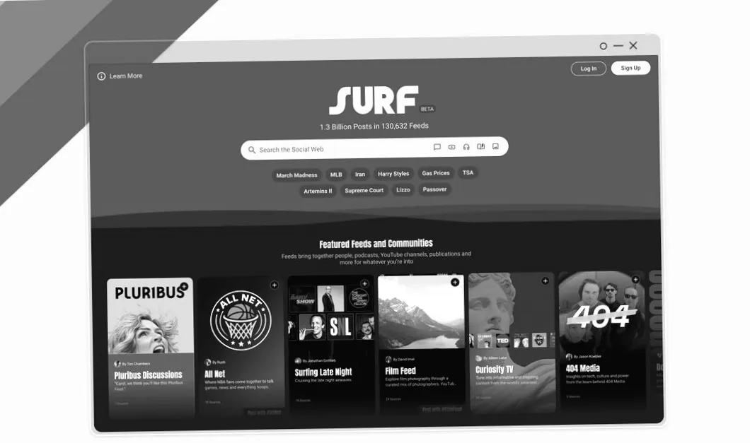 Flipboard startet Surf: Alles, was du liebst – in einem News-Feed vereint