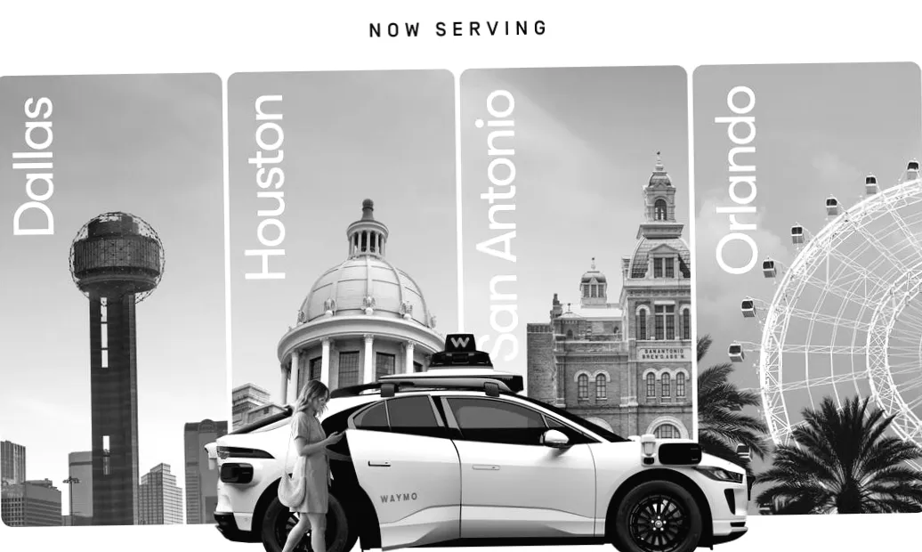 Waymo startet geheimnisvolle Fahrt in vier neuen Städten