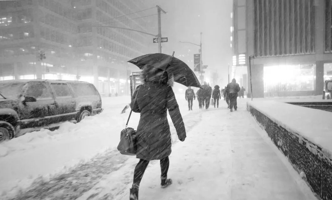 Wintersturm Fern legt Reisen lahm: Delta streicht Flüge