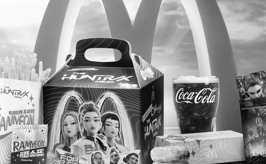 McDonald's Enthüllt Geheimnisvolle K-Pop-Menüs Mit Leuchtend Lila Nugget-Sauce