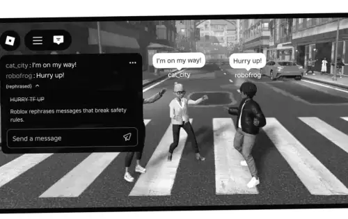 Roblox führt KI ein, die Spieler-Chats heimlich säubert und verbotene Wörter verschleiert