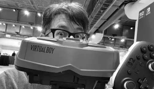 "Ich tauchte in Nintendos neuen Virtual Boy ein und erlebte eine unerwartete Beruhigung"